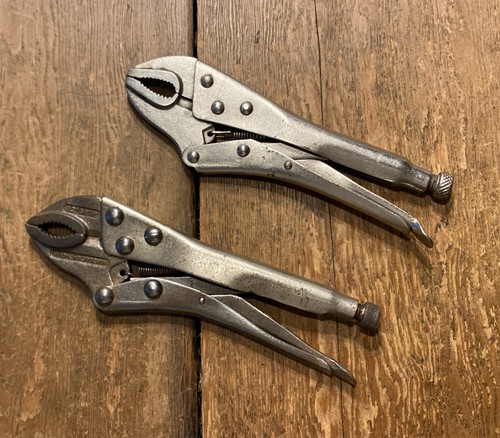 Vintage mole type grips - mole, 9”