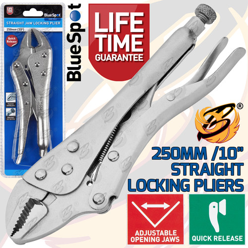 Locking pliers straight - locking,