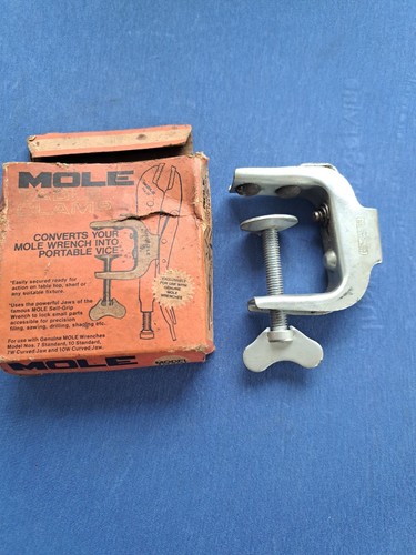 Mole grip bench clamp - .,