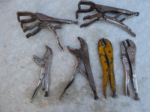 Welding clamps and mole - , grips