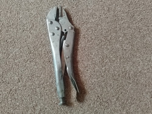 Used adjustable mole grips - used,
