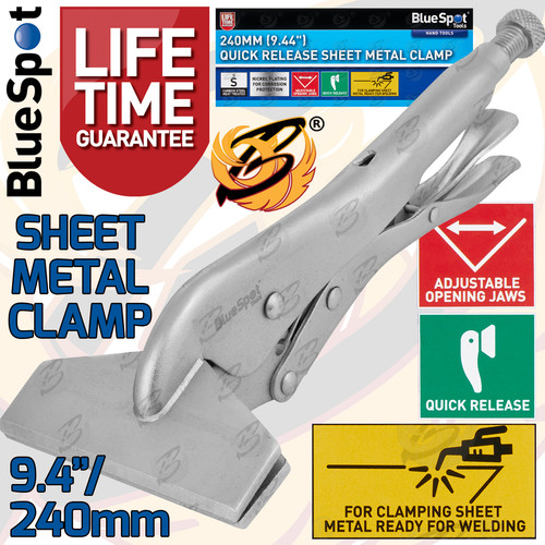 Sheet metal clamp - sheet, welding