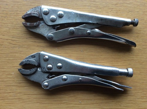 Vintage vise grip - 2x, tools