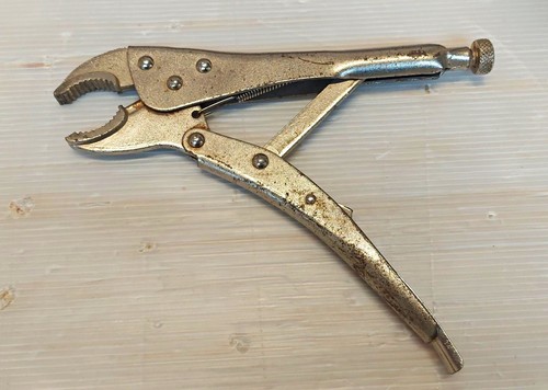 Large mole grips used good - mole,