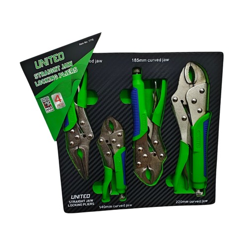 Locking pliers 4pc mole grips - pliers,