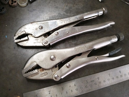 Pair quality mole grips - pair,